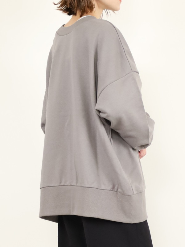 【siro de la bonte】「LOUDER」前後両用スウェット