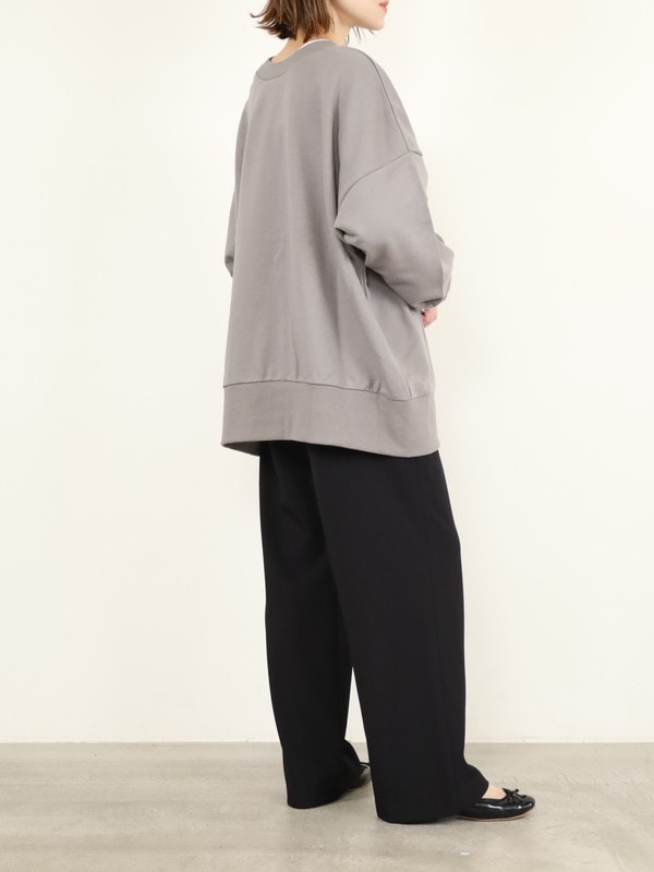 【siro de la bonte】「LOUDER」前後両用スウェット