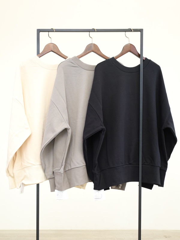 【siro de la bonte】「LOUDER」前後両用スウェット