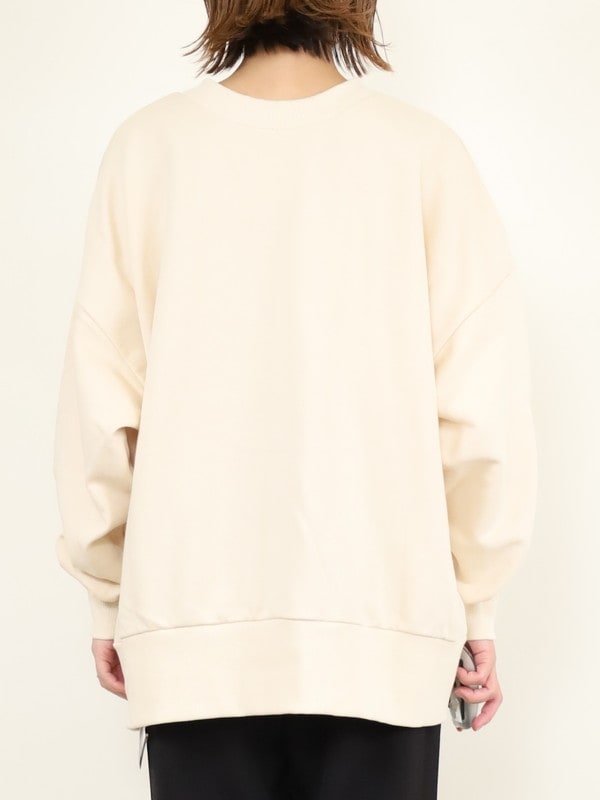 【siro de la bonte】「LOUDER」前後両用スウェット