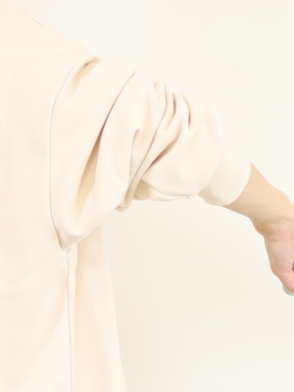 【siro de la bonte】「LOUDER」前後両用スウェット