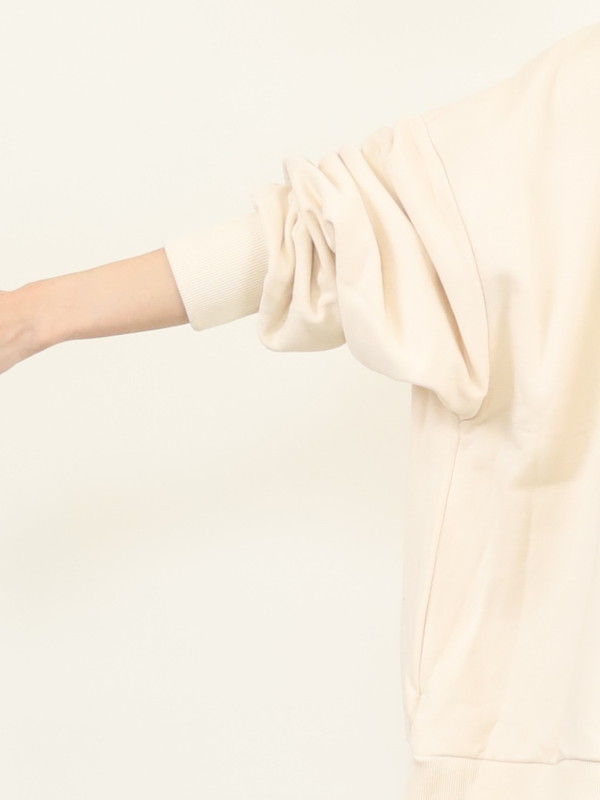 【siro de la bonte】「LOUDER」前後両用スウェット