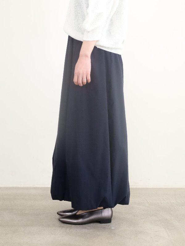 【ma couleur】タイプライターバルーンスカート