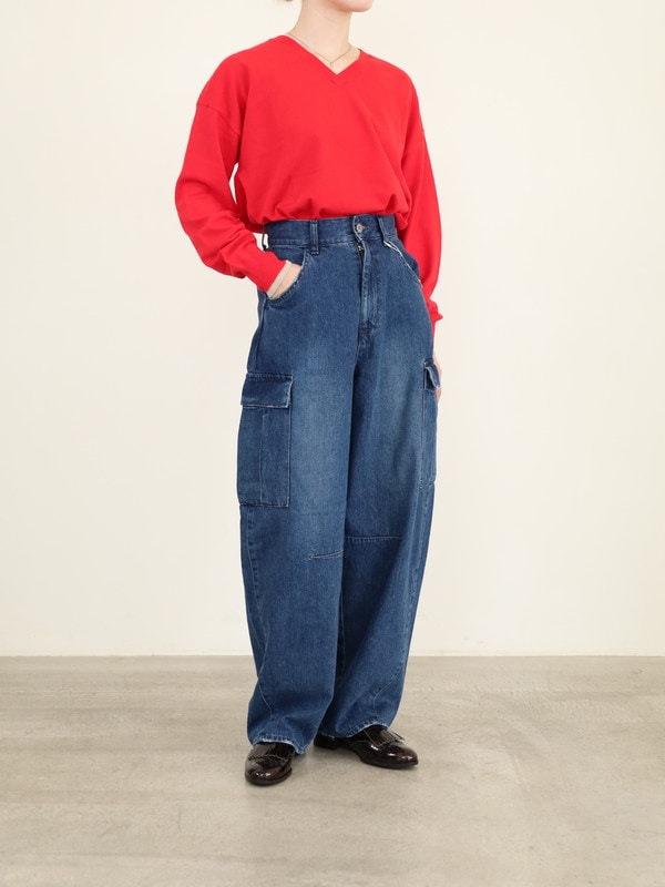 国内発送【DKNY】ハイライズプルオンカーゴジョガー POLIQUANT - THE HIGH DENSITY S/L JUNGLE PANTS WITH DEFORMING