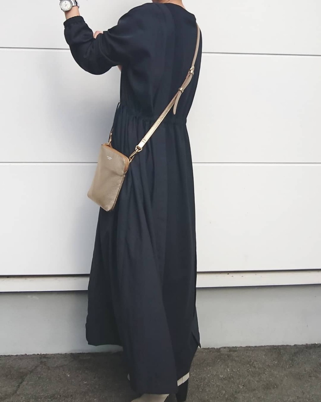 【MOOLA KALAH】 サイドシャツワンピース