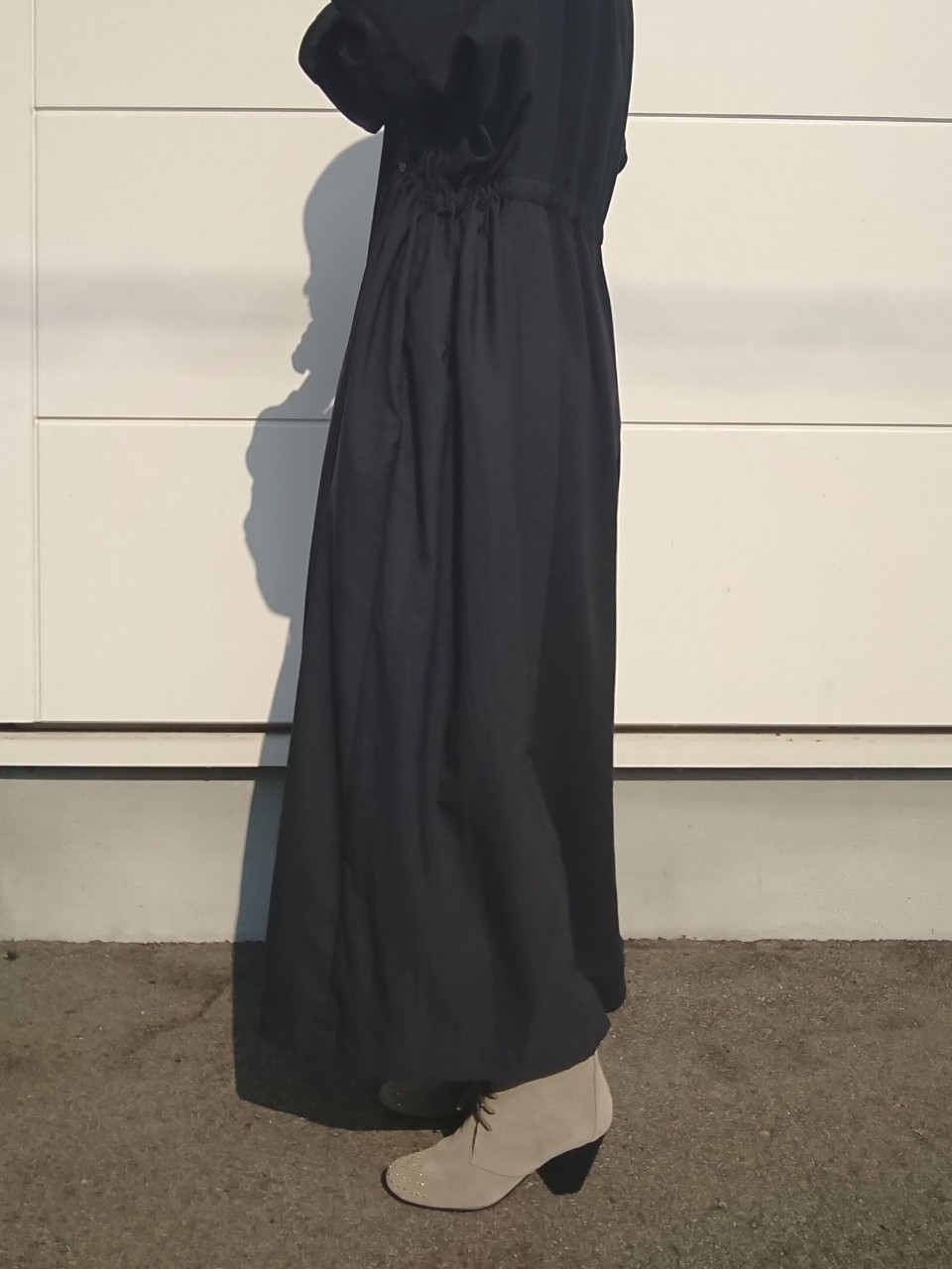 【MOOLA KALAH】 サイドシャツワンピース
