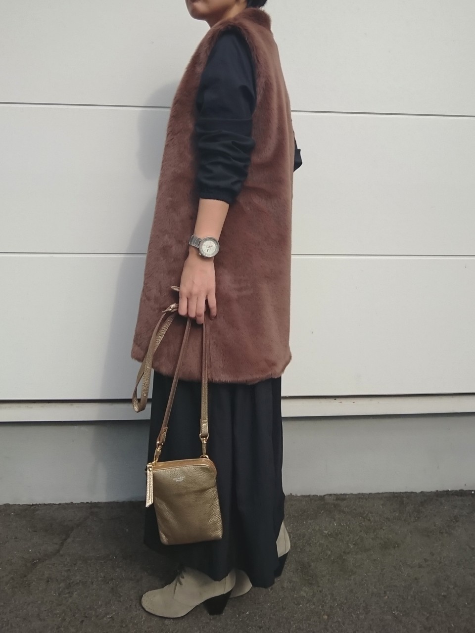 【MOOLA KALAH】 サイドシャツワンピース
