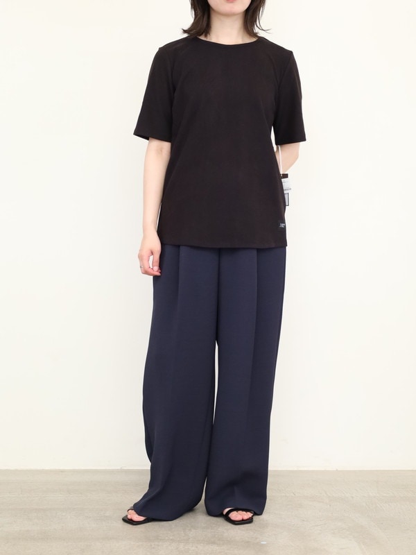 【ayane】ピーチスキン半袖Tシャツ