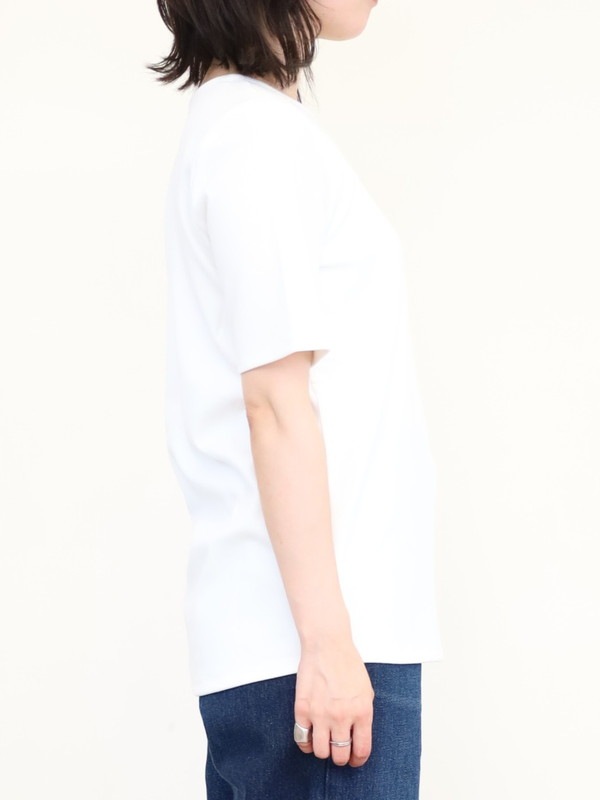 【ayane】ピーチスキン半袖Tシャツ