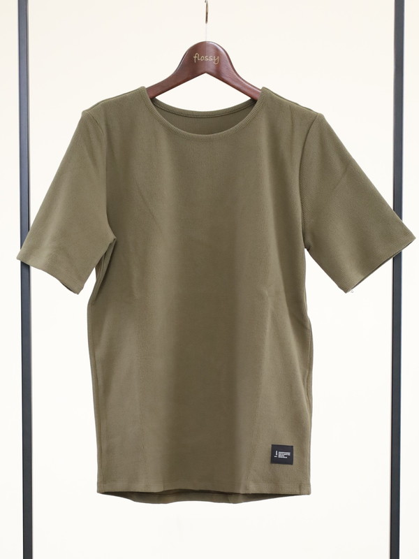 【ayane】ピーチスキン半袖Tシャツ