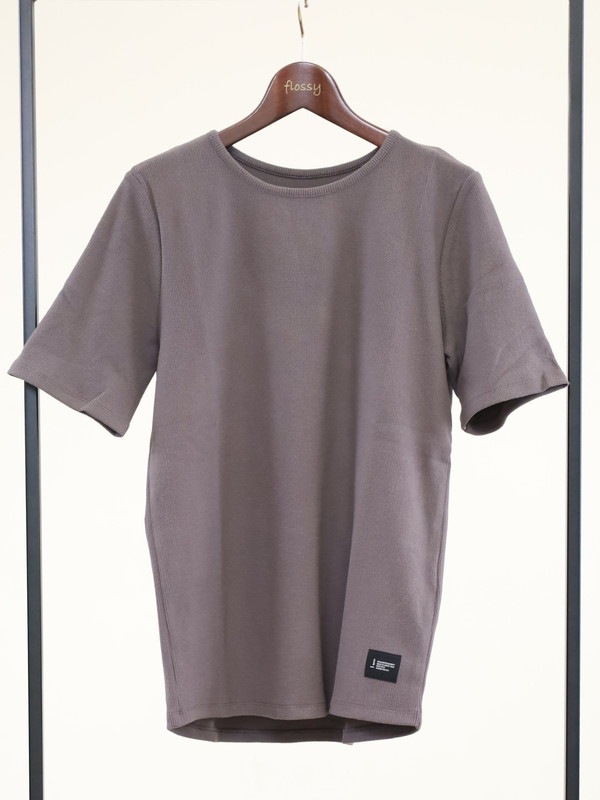 【ayane】ピーチスキン半袖Tシャツ