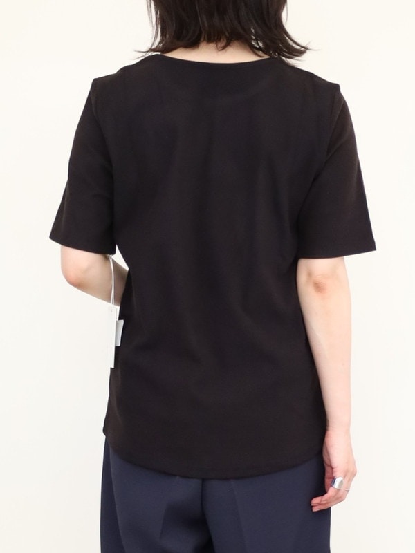【ayane】ピーチスキン半袖Tシャツ