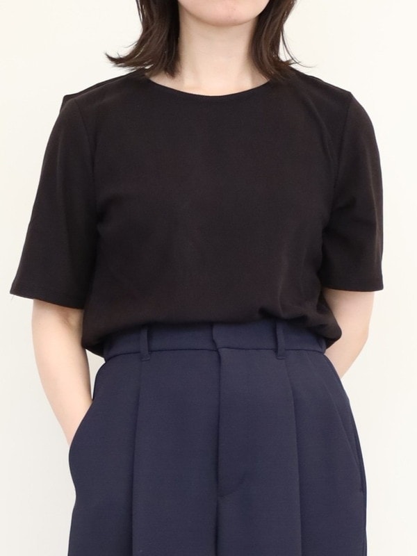 【ayane】ピーチスキン半袖Tシャツ