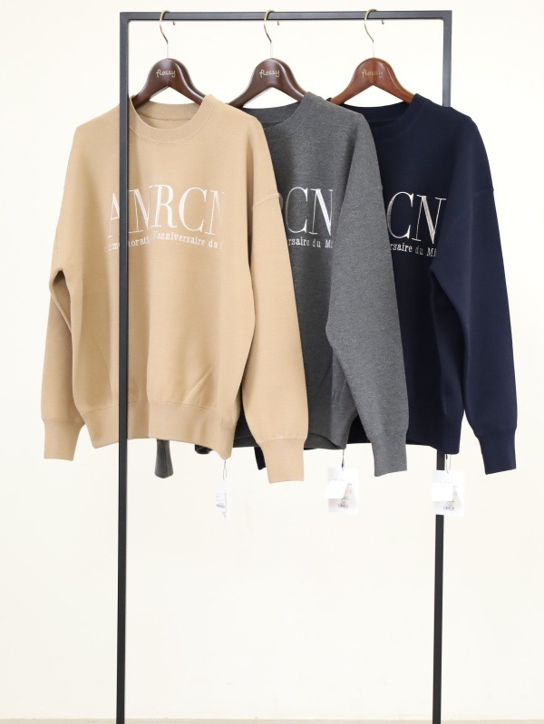 【MICA&DEAL】MICA×AMERICANAクルーネックニット