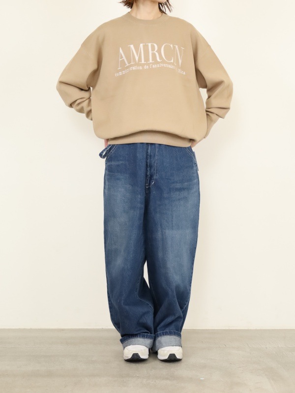 【MICA&DEAL】MICA×AMERICANAクルーネックニット