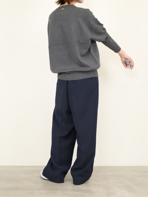 【MICA&DEAL】MICA×AMERICANAクルーネックニット