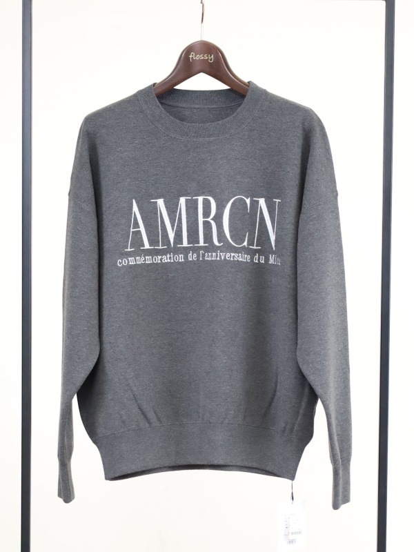 【MICA&DEAL】MICA×AMERICANAクルーネックニット