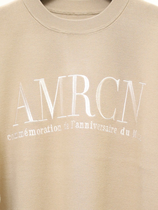 【MICA&DEAL】MICA×AMERICANAクルーネックニット