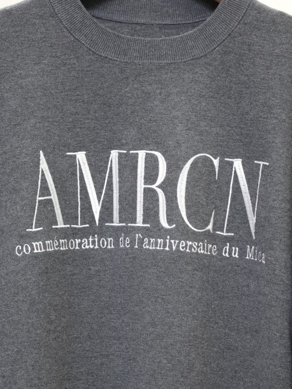 【MICA&DEAL】MICA×AMERICANAクルーネックニット