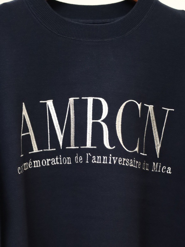 【MICA&DEAL】MICA×AMERICANAクルーネックニット