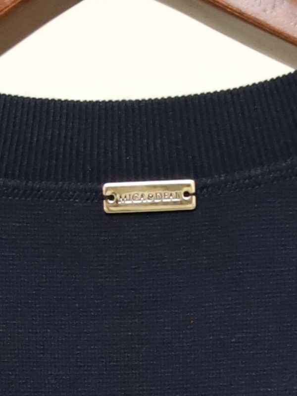 【MICA&DEAL】MICA×AMERICANAクルーネックニット