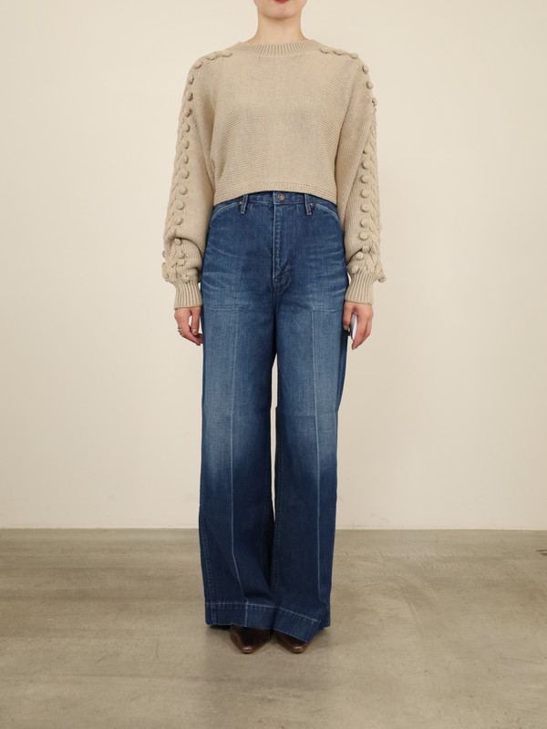 【JOHNBULL】ウェスタンバギーデニムパンツ