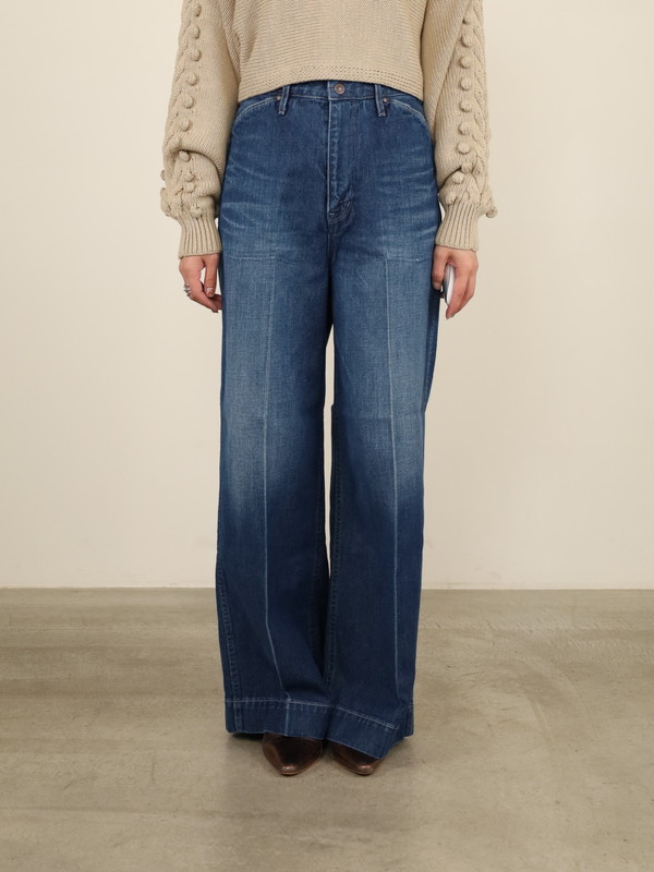 【JOHNBULL】ウェスタンバギーデニムパンツ