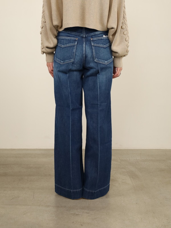 【JOHNBULL】ウェスタンバギーデニムパンツ