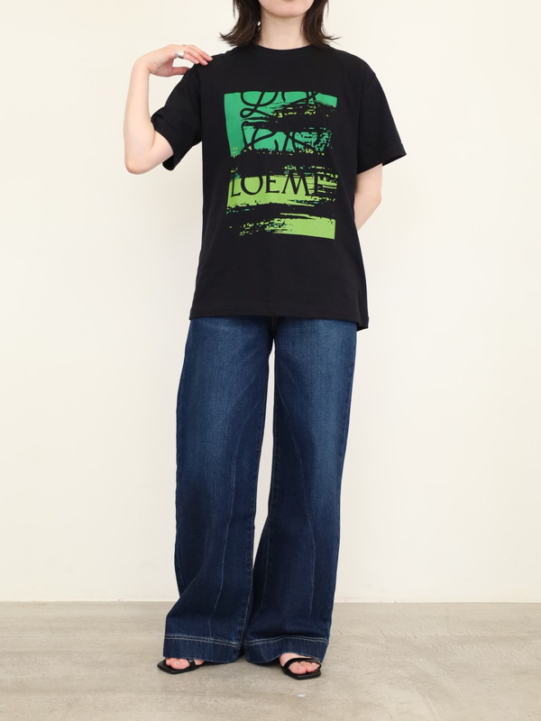 【Account】ペイントパロディTシャツ(LO)