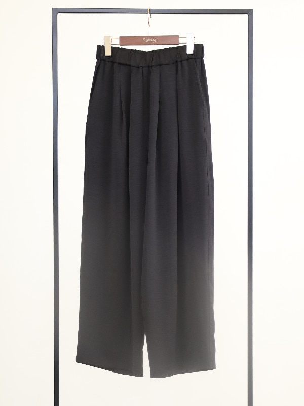 【siro de la bonte】ウエストタックイージーパンツ