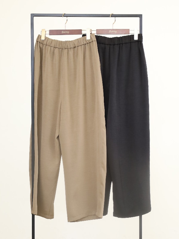 【siro de la bonte】ウエストタックイージーパンツ