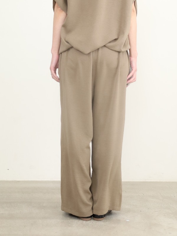 【siro de la bonte】ウエストタックイージーパンツ