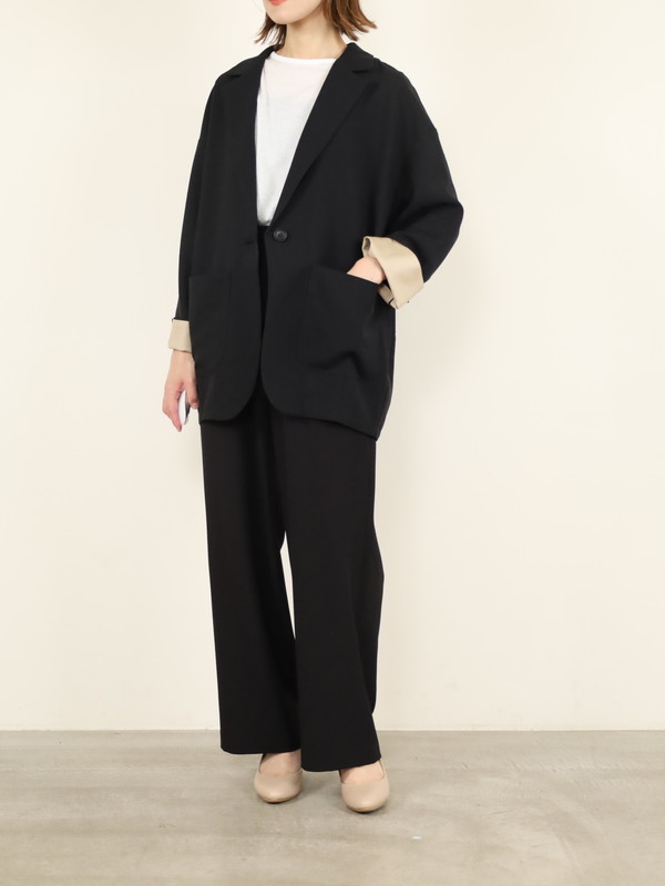 【trois】コクーンテーラードジャケット