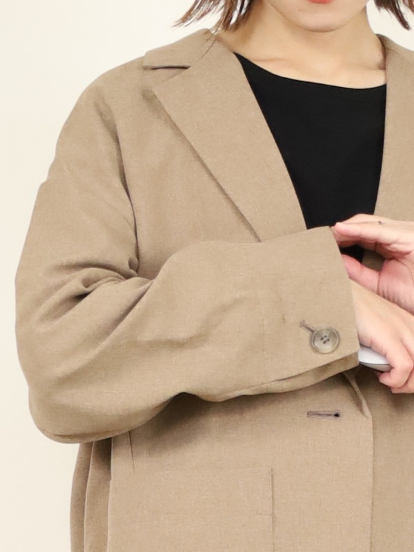 【trois】コクーンテーラードジャケット