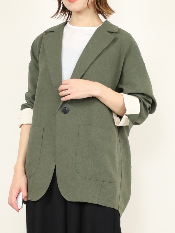 【trois】コクーンテーラードジャケット