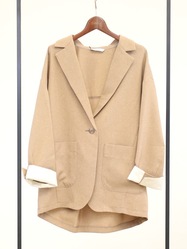 【trois】コクーンテーラードジャケット