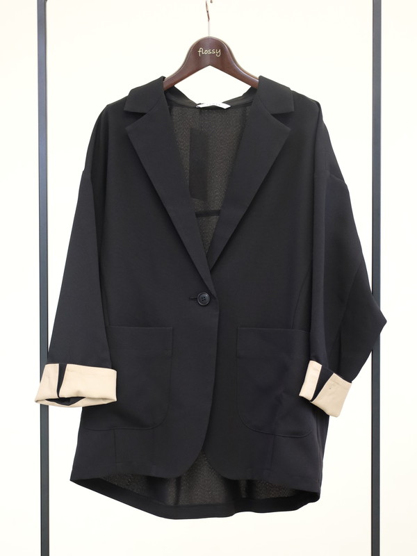 【trois】コクーンテーラードジャケット