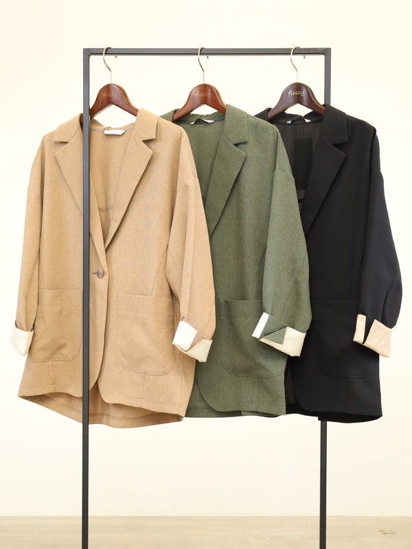 【trois】コクーンテーラードジャケット