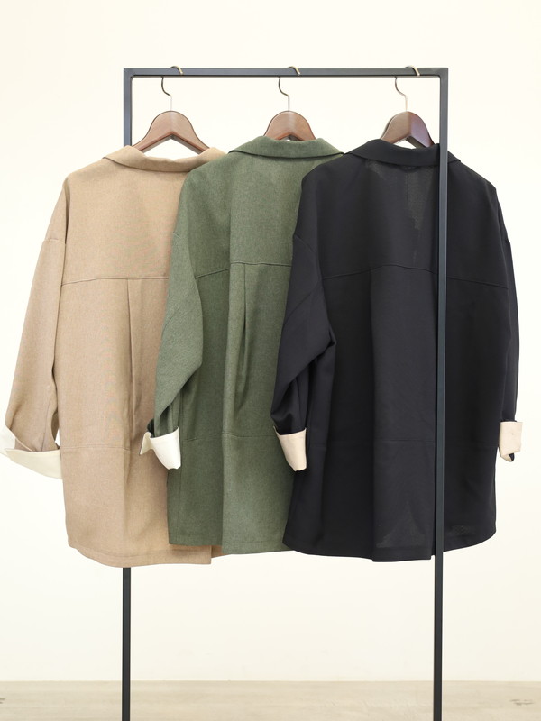【trois】コクーンテーラードジャケット