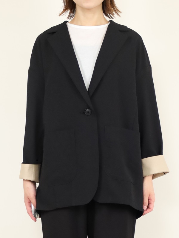 【trois】コクーンテーラードジャケット