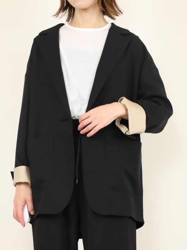 【trois】コクーンテーラードジャケット