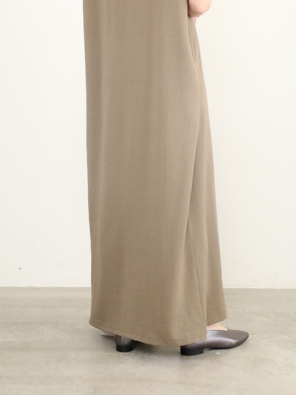 【siro de la bonte】サイドポケットロングワンピ