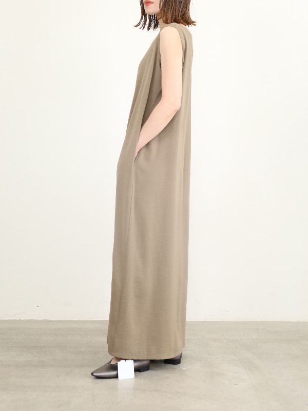 【siro de la bonte】サイドポケットロングワンピ