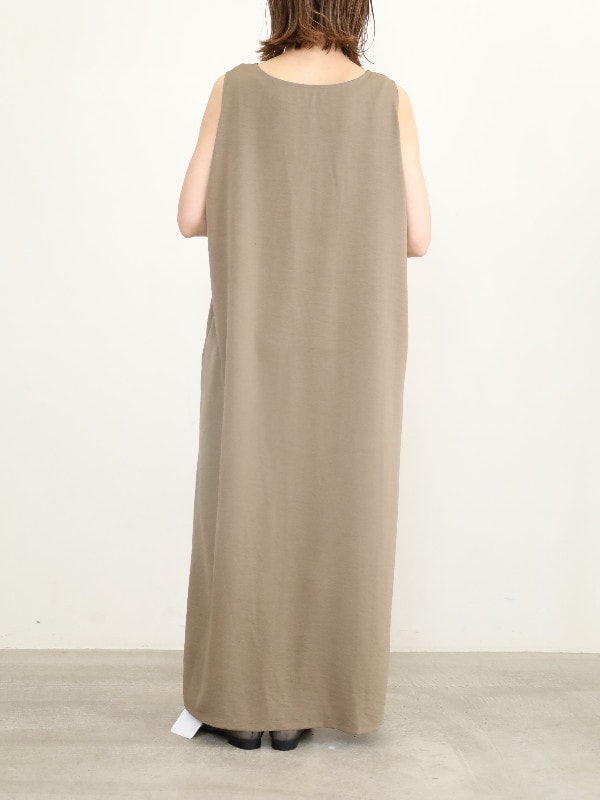 【siro de la bonte】サイドポケットロングワンピ