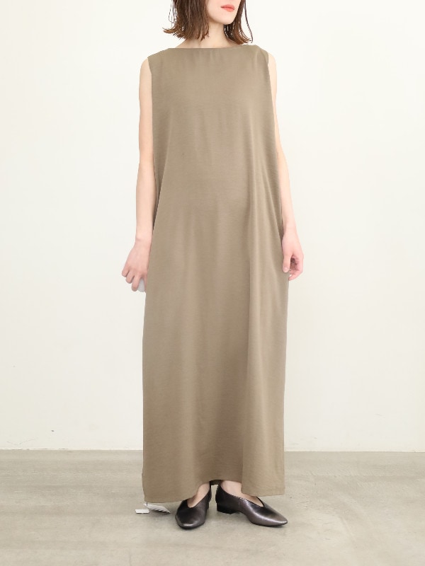 【siro de la bonte】サイドポケットロングワンピ