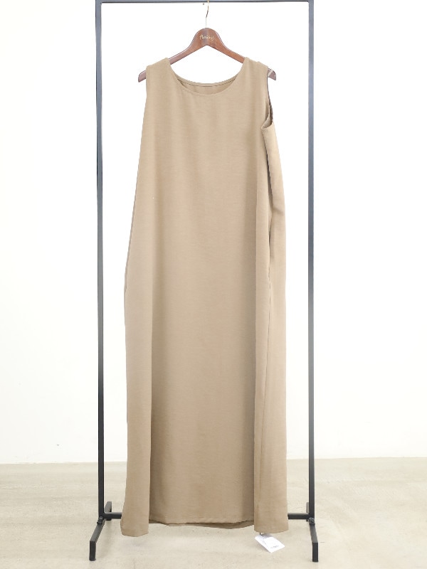 【siro de la bonte】サイドポケットロングワンピ