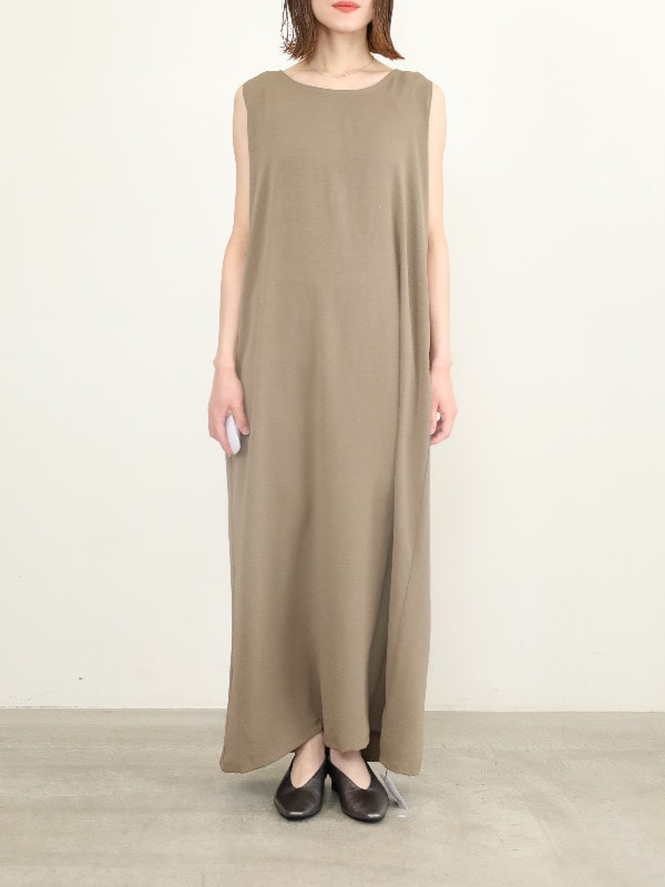 【siro de la bonte】サイドポケットロングワンピ