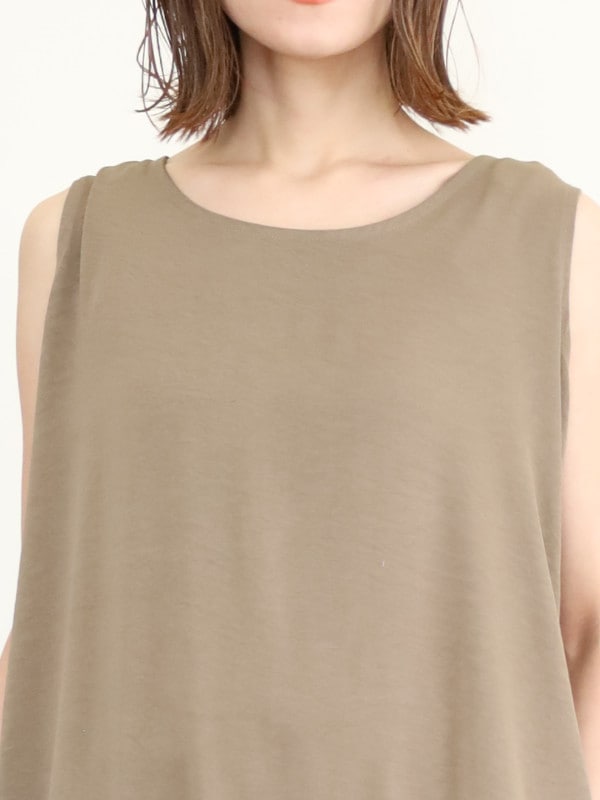 【siro de la bonte】サイドポケットロングワンピ