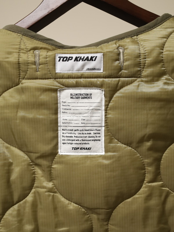 【JOHNBULL】M-65キルティングライナーブルゾン