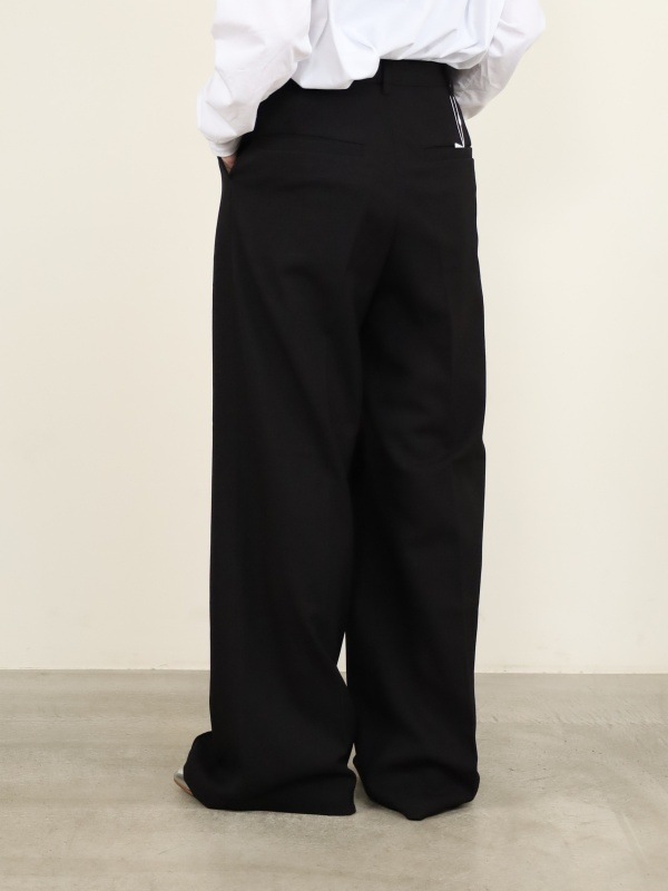 【JOHNBULL】ピンタックワイドスラックス